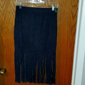 Forever 21 Fringe Skirt